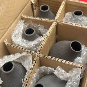 Porcelain Bud Vases - box of 6